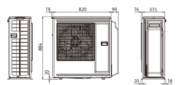 Fujitsu Free match  AOYG30KBTA4